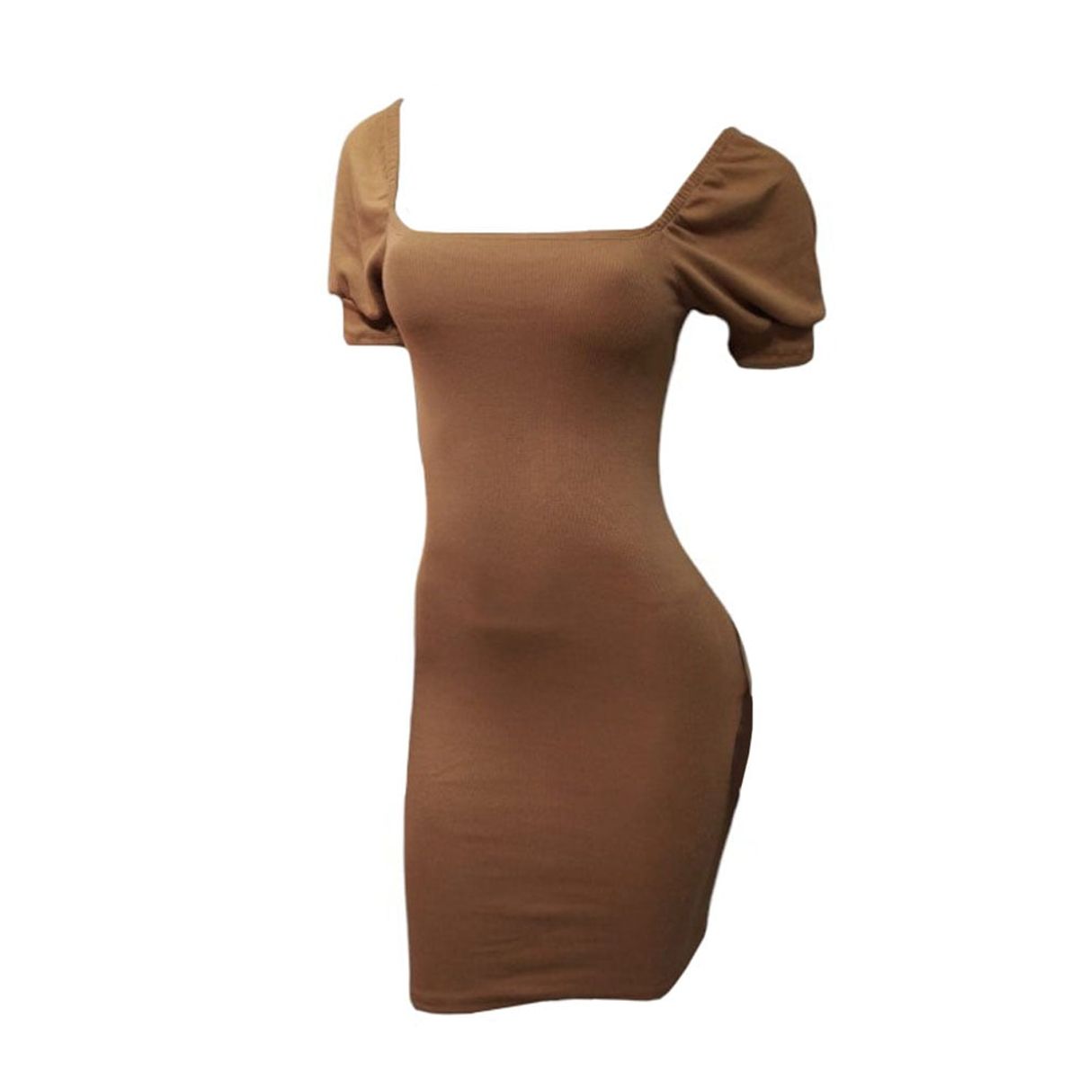 GENERICO - Mujer Vestido Juanita Col-22 Naranja