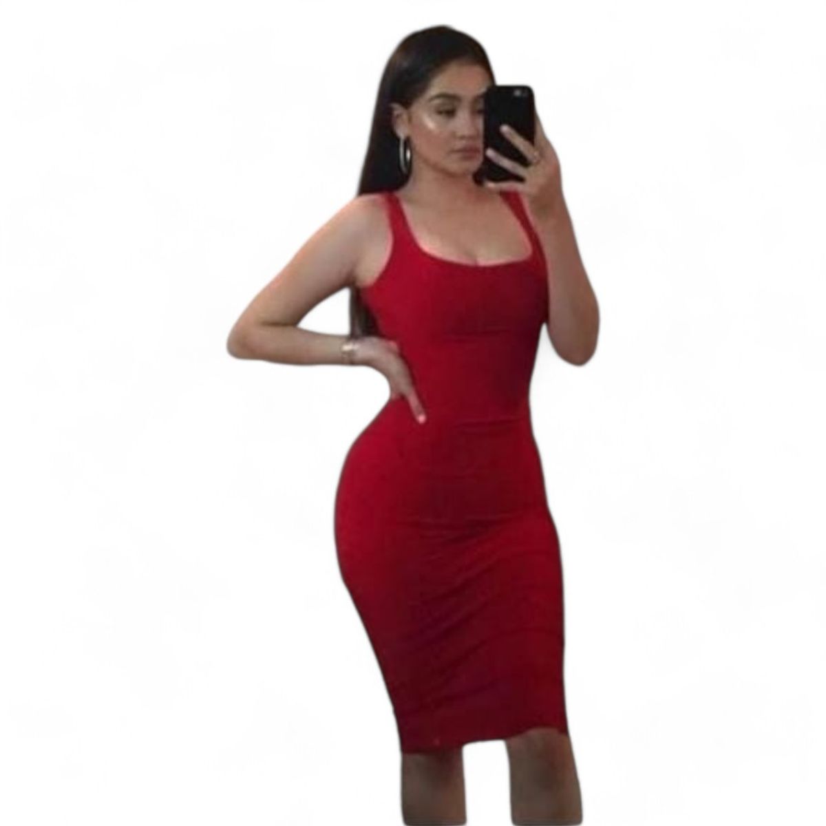 GENERICO - Mujer Vestido Olimpico Col-21 Rojo
