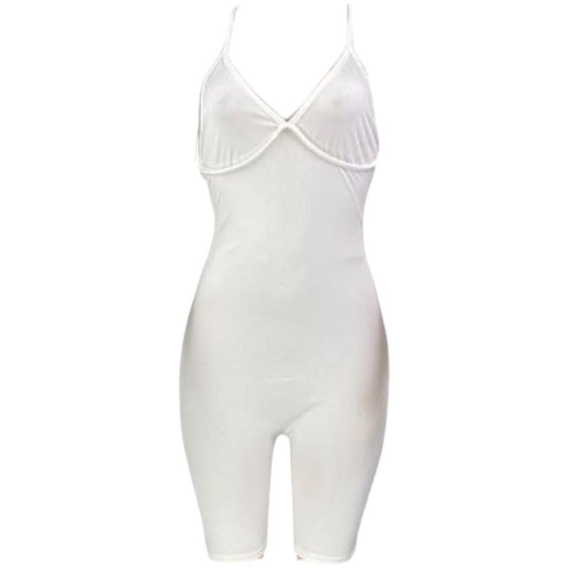 GENERICO - Mujer Enterizo Tira Col-22 Blanco