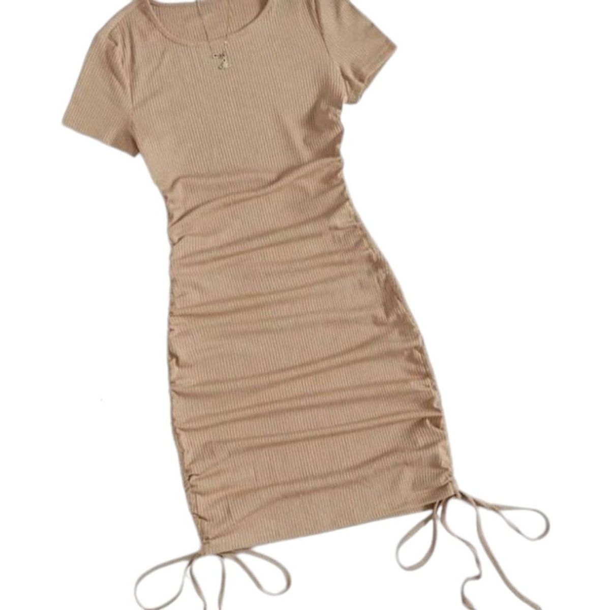 GENERICO - Mujer Vestido Jala Pita Mc Col-20 Marron