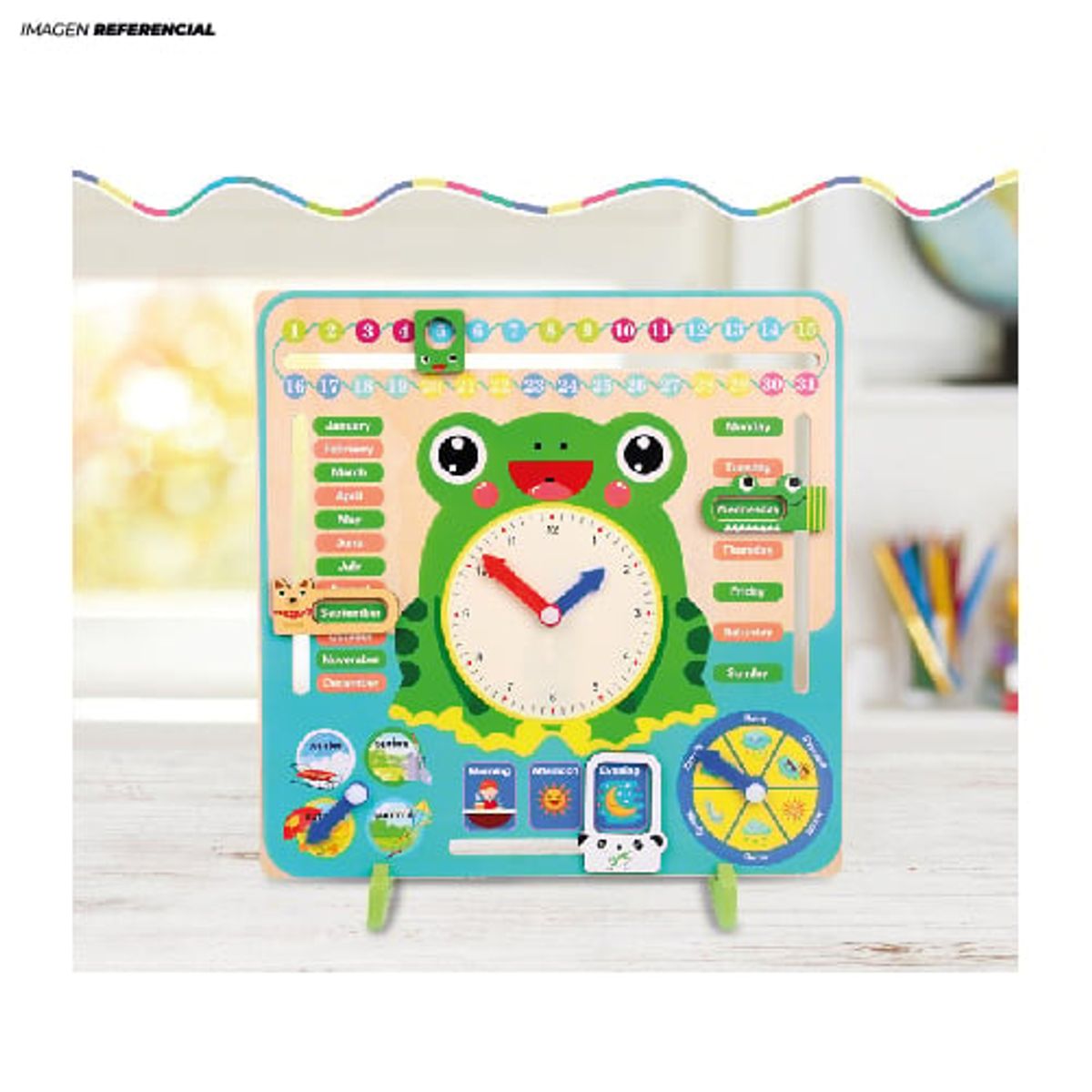 GENERICO - Calendario Didáctico ABC de Sapito