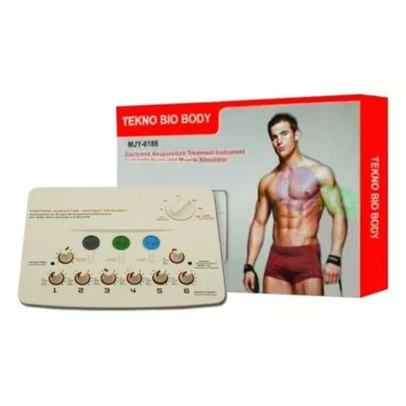 GENERICO - Electroestimulador Tekno Bio Body Gimnasia Pasiva 12 Tens