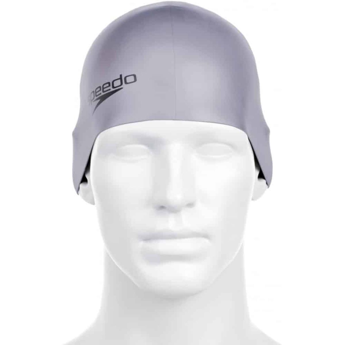 SPEEDO - Gorro Natación Speedo Silicona Plain Moulded Adulto Gris