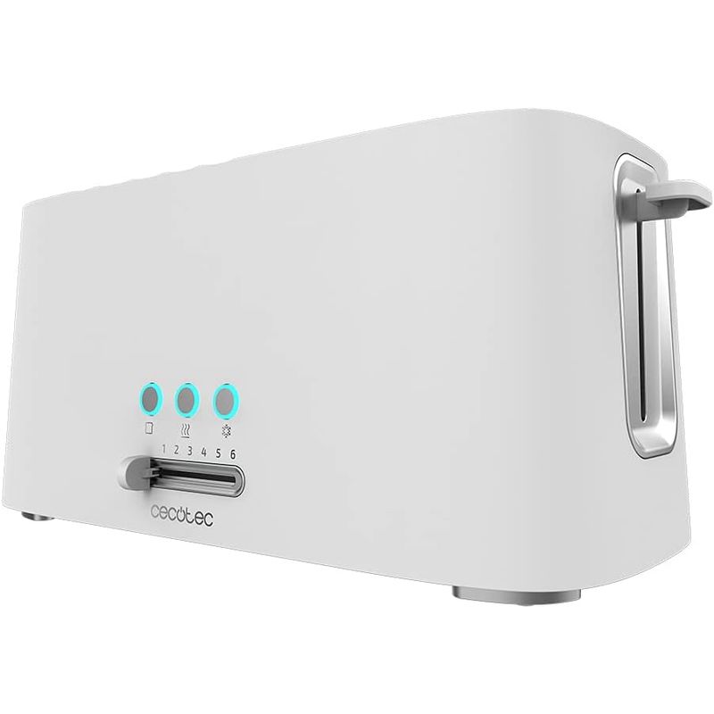 CECOTEC - Tostadora Cecotec Toast&Taste 16000 Extra Double White