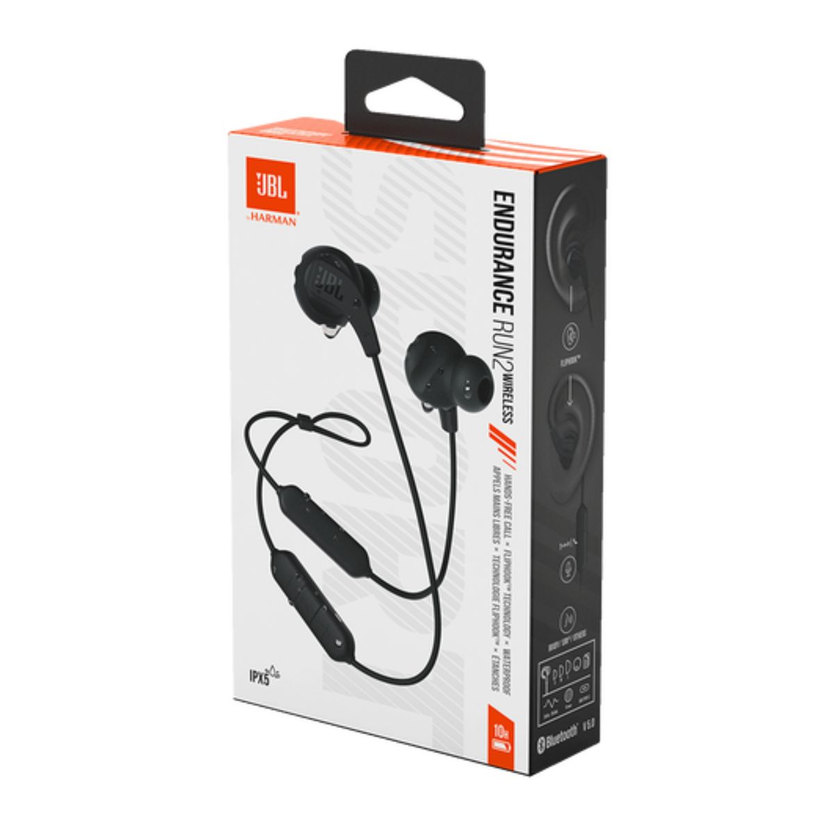 JBL - AUDÍFONO JBL BLUETOOTH ENDURANCE RUN 2 NEGRO