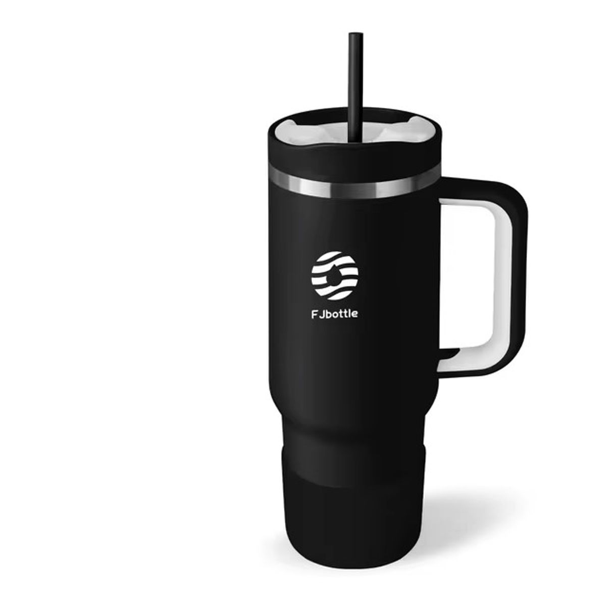 FJBOTTLE - FJBottle - Botella Mug Témico acero con tapa de tritán 40oz - Negro