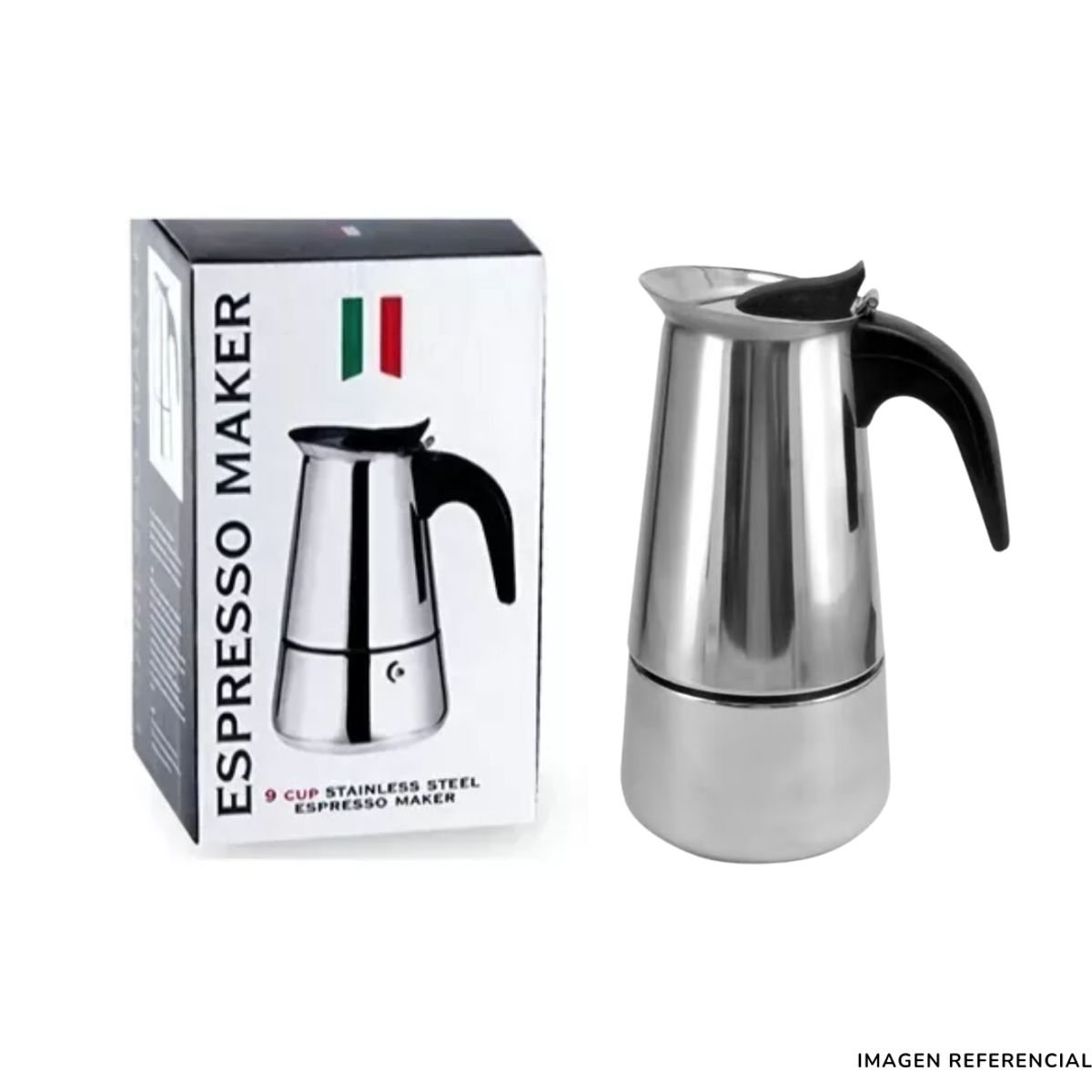 INSPIRA - Cafetera Italiana espresso moka