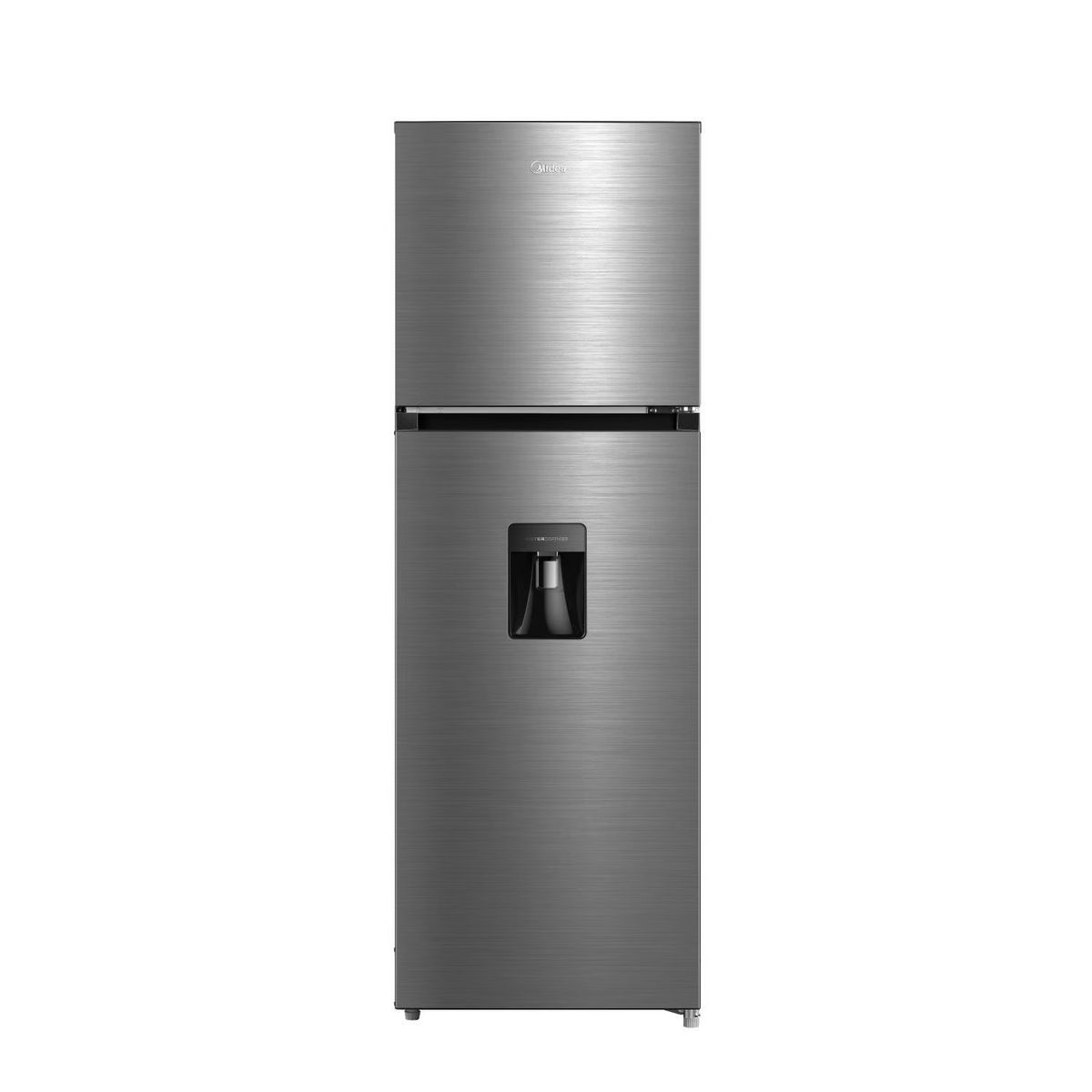 MIDEA - Refrigeradora Top Mount No Frost 263l Inox MDRT385MTR46PEW
