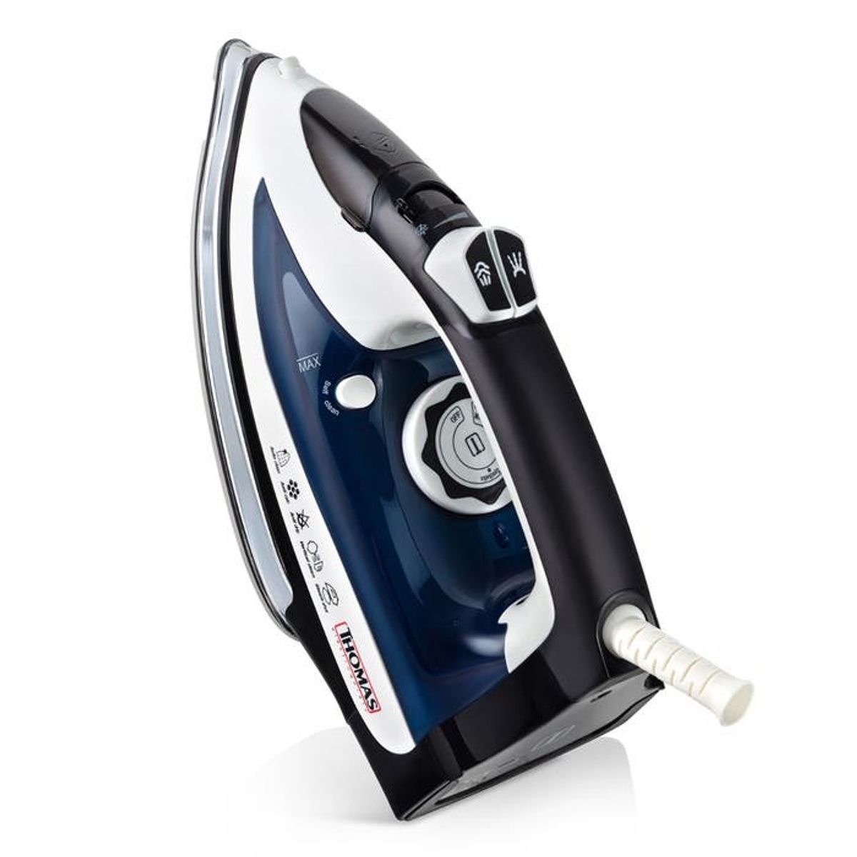 THOMAS - Plancha de vapor Thomas TH-7170 con Base De Cerámica