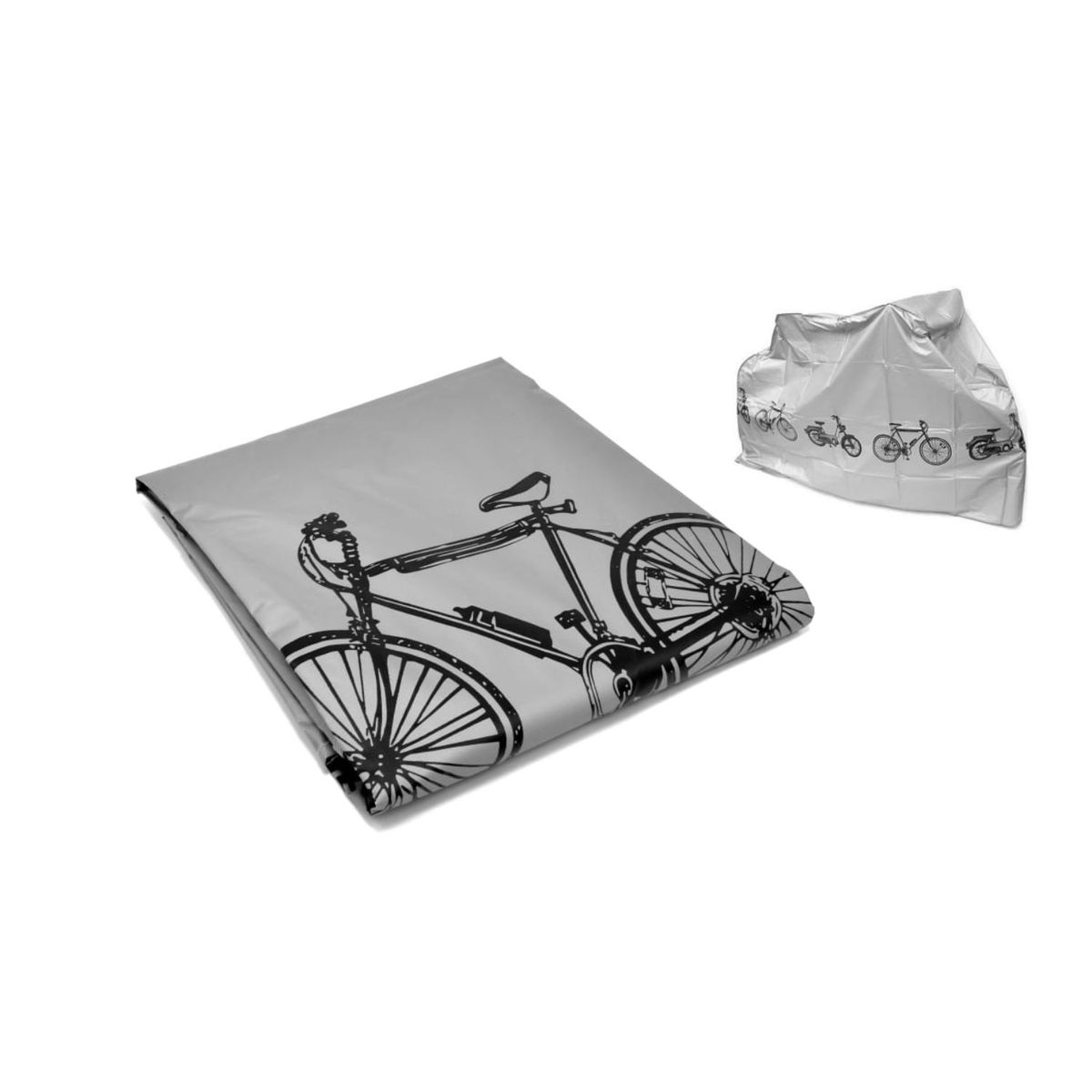 GENERICO - Cobertor Para Bicicleta Impermeable Ciclismo Lluvia - Gris
