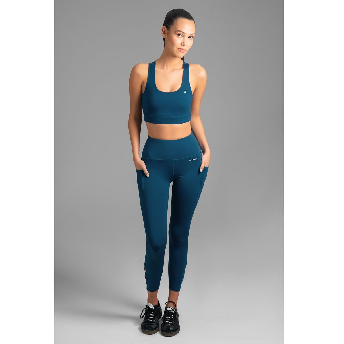 ULTIMATE - Leggings Deportivos Ultimate 7 - 8 para Mujer - Blue Opal