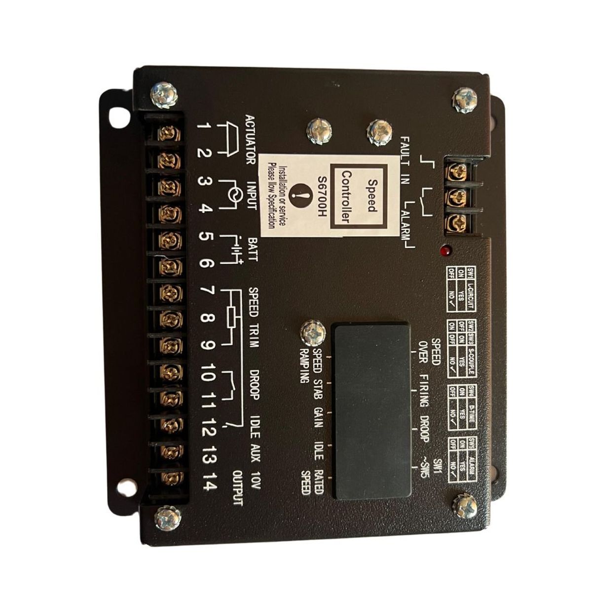 GENERICO - PANEL DE CONTROL DE VELOCIDAD S6700H-SDP