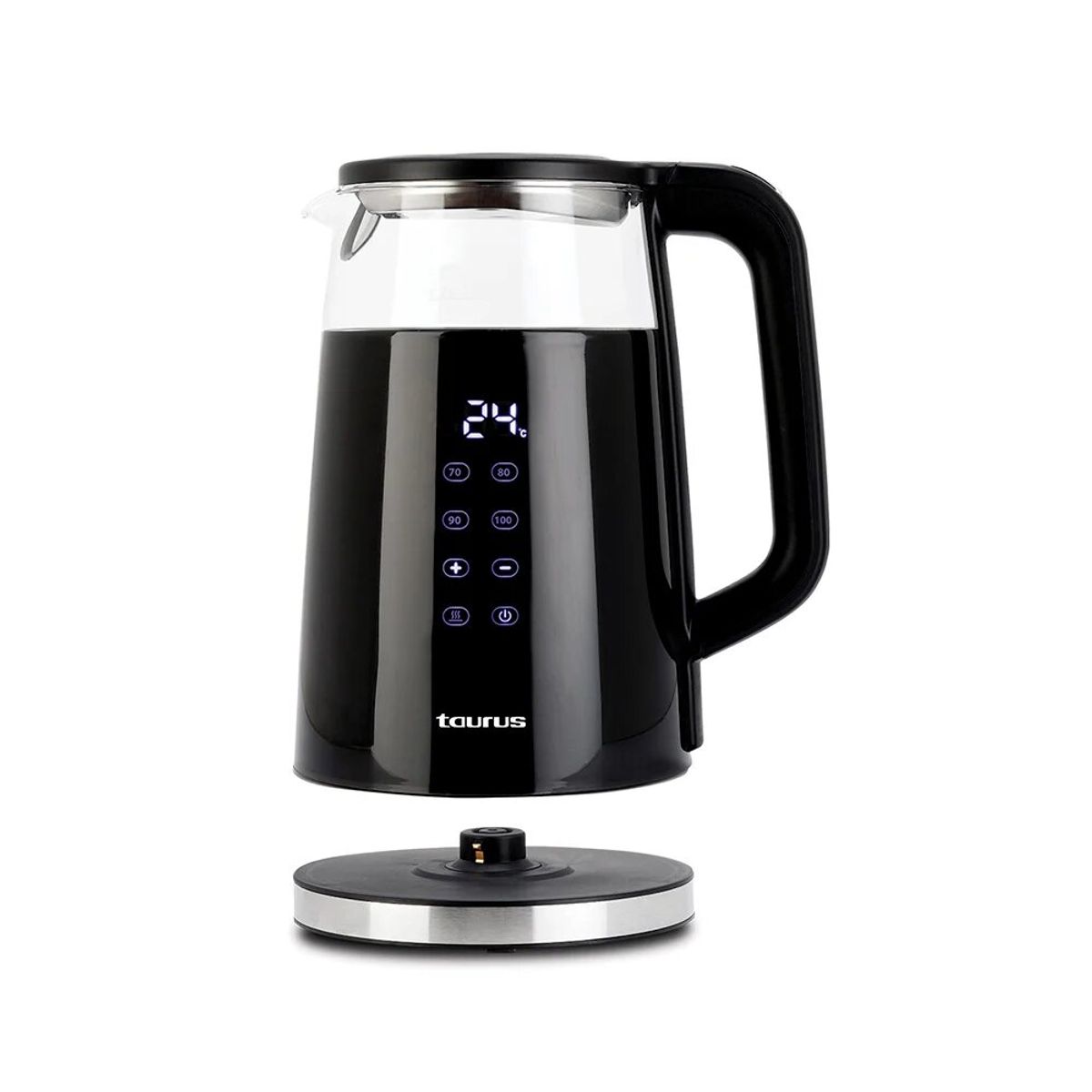 TAURUS - Hervidor Digital Taurus Neoglass Negro