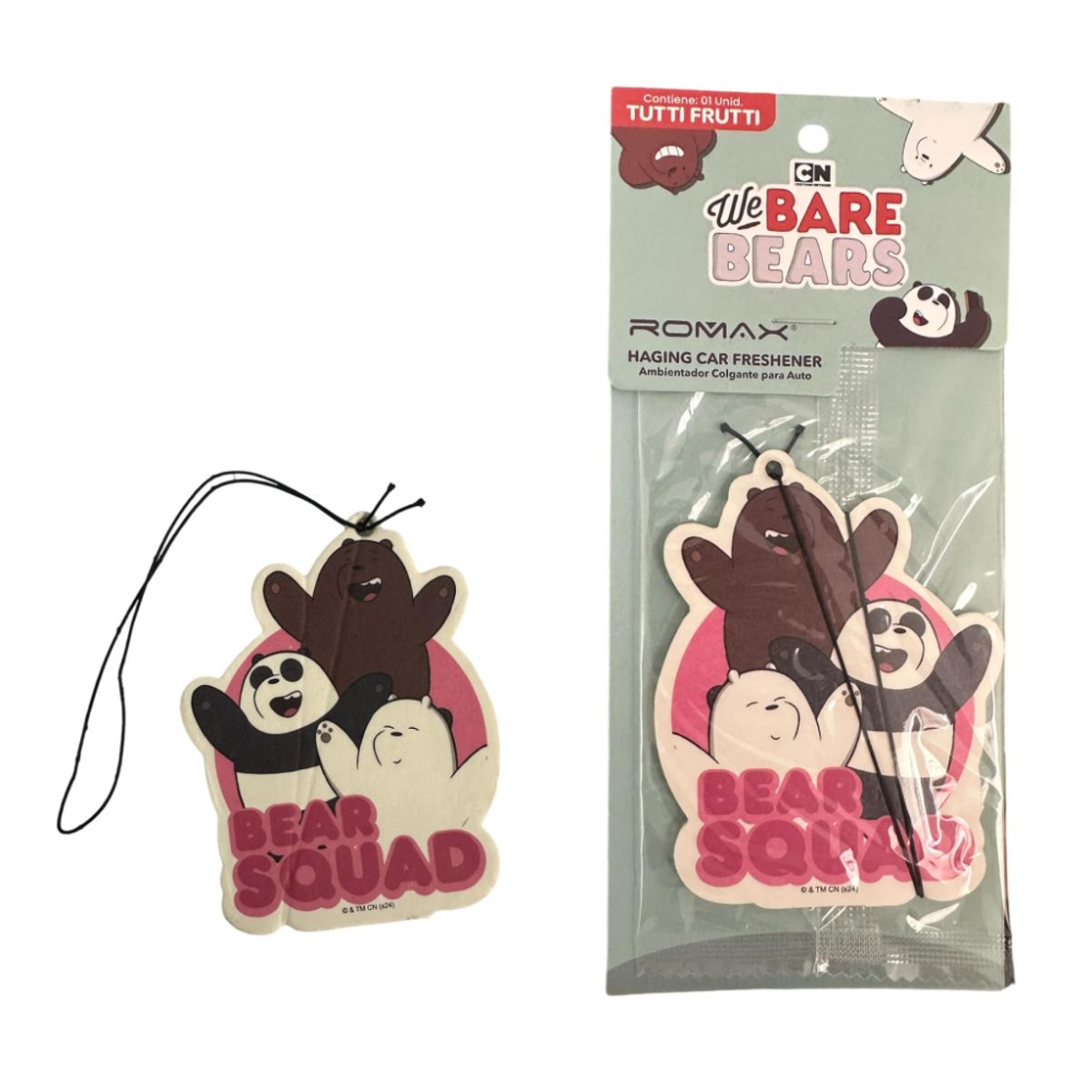 ROMAX - Aromatizante de Auto Bear Squad