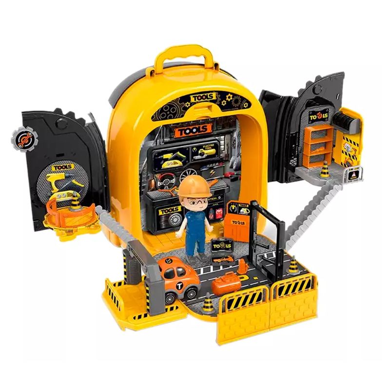 GENERICO - Set de Herramientas de Juguete Portatil 3 en 1