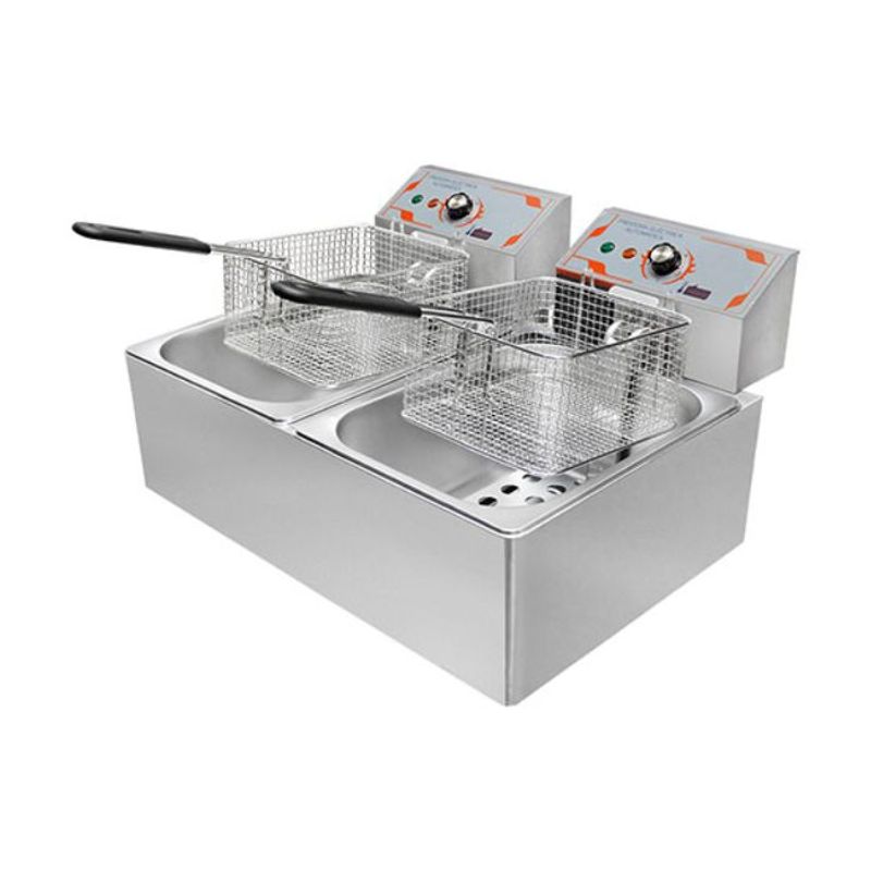 GENERICO - Freidora Eléctrica 6LT X 2