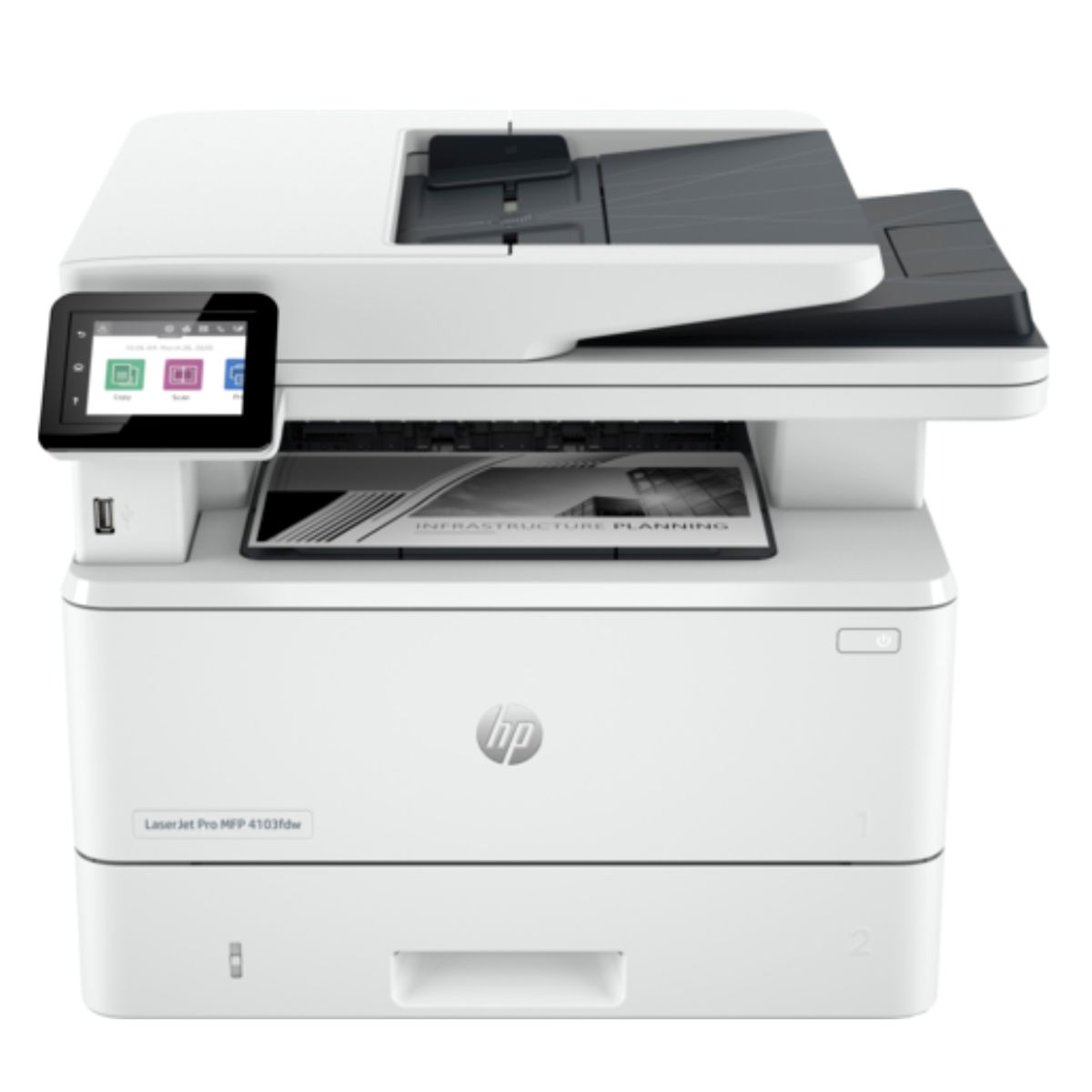 HP - IMPRESORA MULTIFUNCIONAL HP LASERJET PRO MFP 4103FDW MONOCROMÁTICO