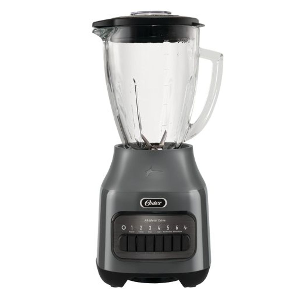 OSTER - Licuadora Oster® 1.5L con 6 Velocidades BLSTPEG GPB Gris