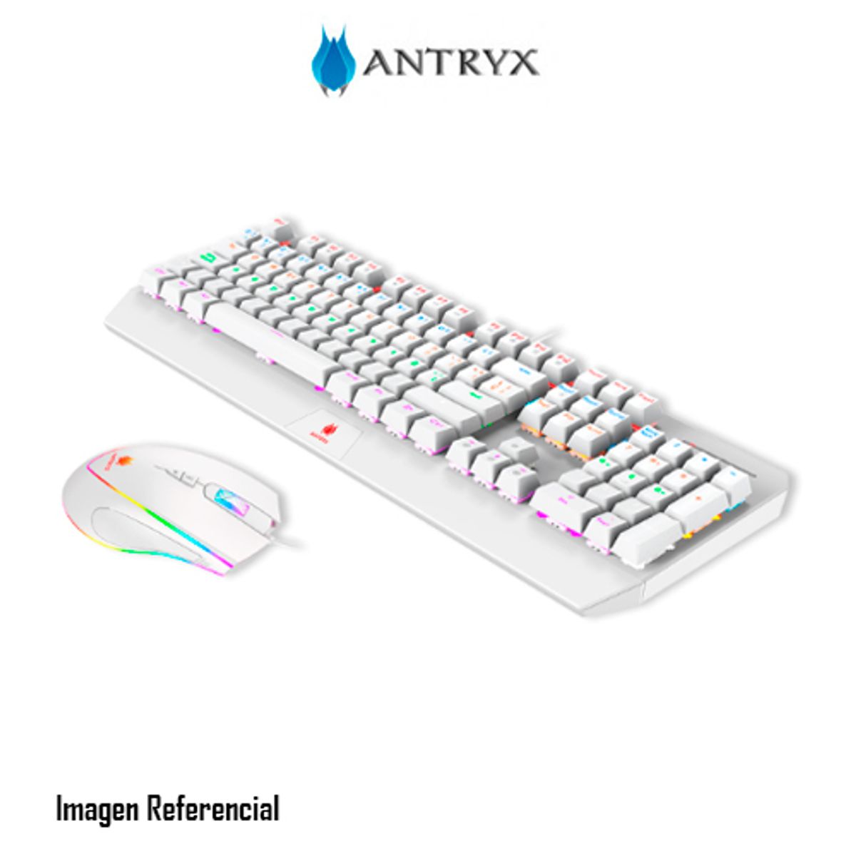 ANTRYX - KIT TECLADO + MOUSE ANTRYX GC-5100 SWITCH RED PN AGC-5100WRE-SP