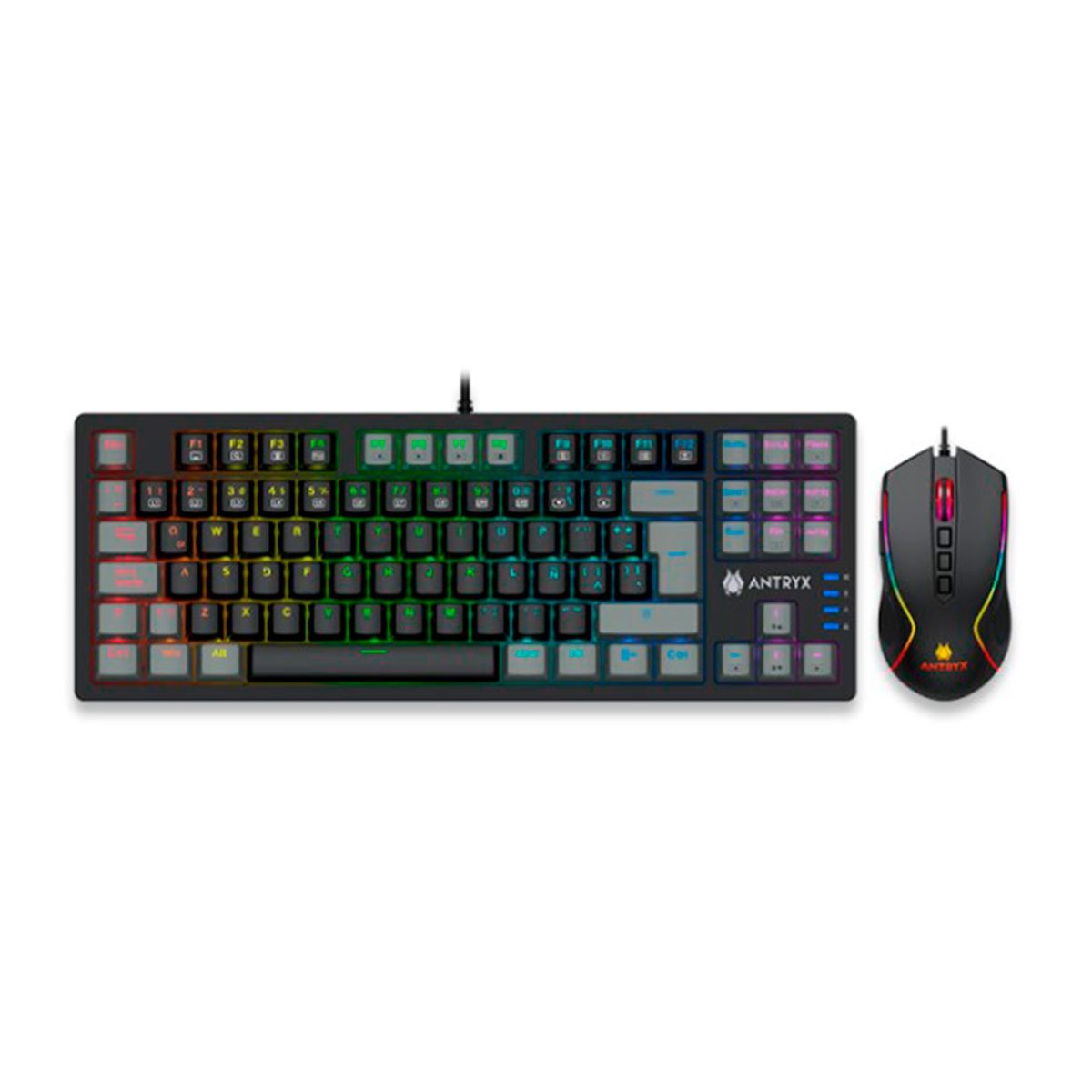 ANTRYX - KIT TECLADO + MOUSE ANTRYX GC- 5500 RED SWITCH PN AGC-5500KRE-SP