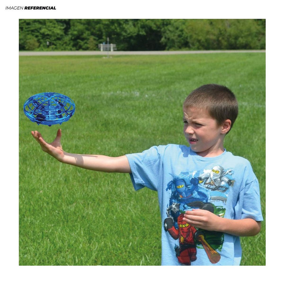 GENERICO - Mini Dron Ovni Volador Teledirigido Operado a Mano