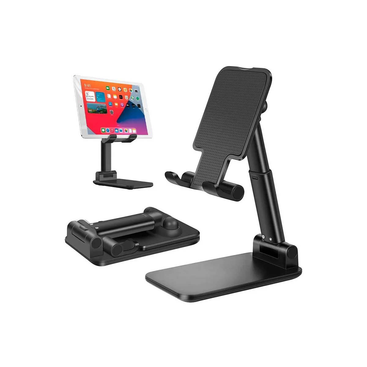 GENERICO - SOPORTE CELULAR ESCRITORIO ANGULOS REGULABLES TRABAJO CLASES VIRTUALES