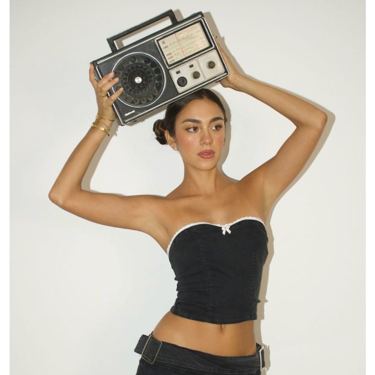 BETWEEN US - Corset Negro Diana Between Us