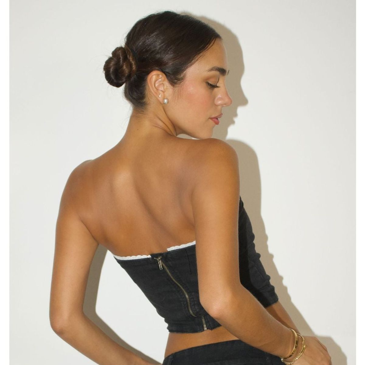 BETWEEN US - Corset Negro Diana Between Us