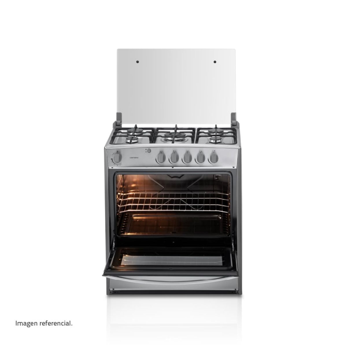 INDURAMA - COCINA INDURAMA CANTABRIA 5 HORNILLAS CROMA