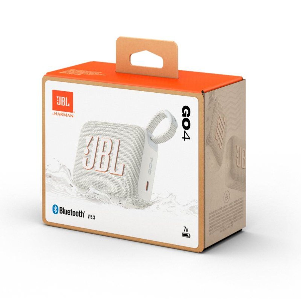 JBL - PARLANTE BLUETOOTH JBL GO 4 BLANCO