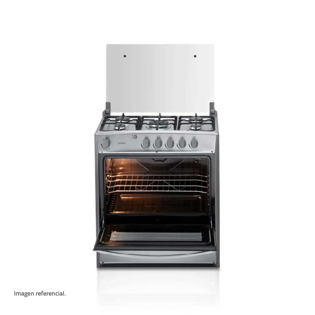INDURAMA - COCINA INDURAMA CANTABRIA 5 HORNILLAS CROMA
