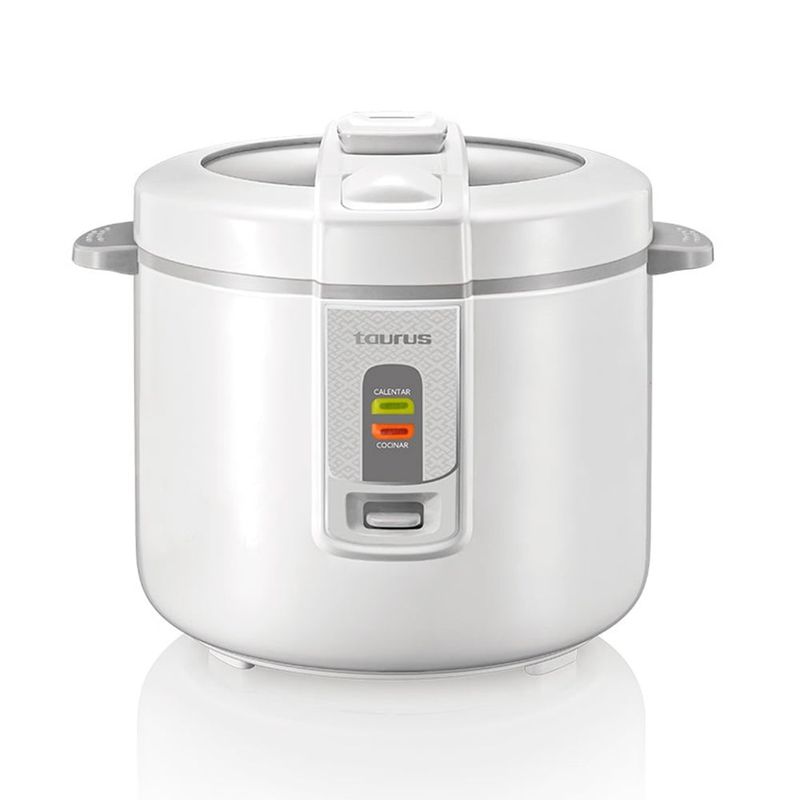 TAURUS - Olla Arrocera Taurus 1.8 L Blanco Hermetic Cook