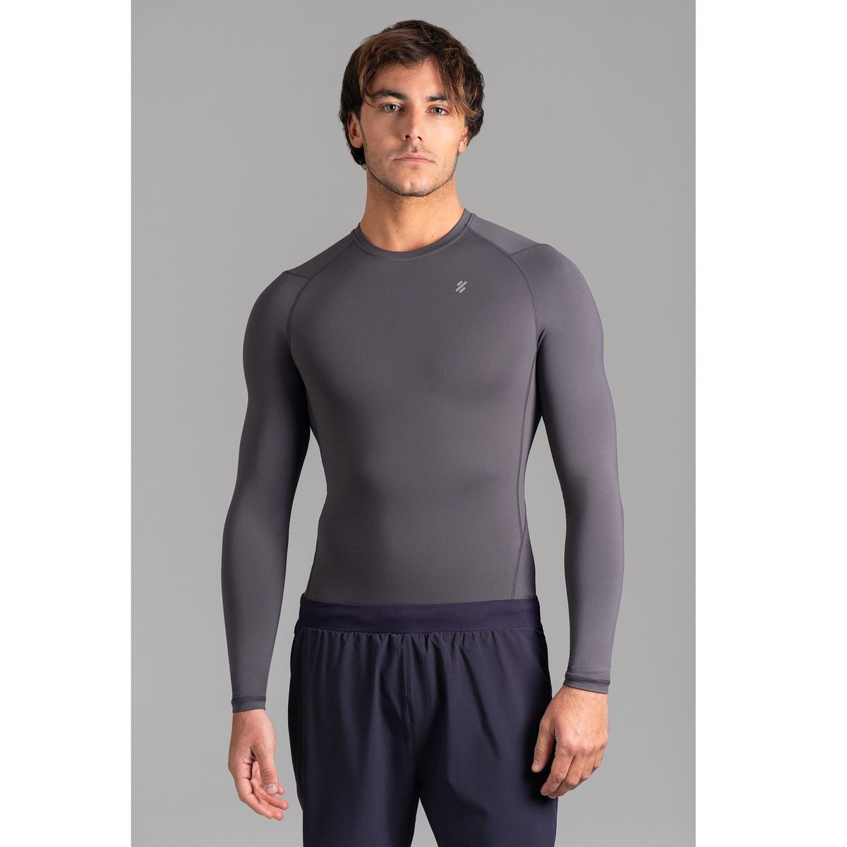 ULTIMATE - Ultimate Licra deportiva ML Compresiva Sport Hombre Magnet