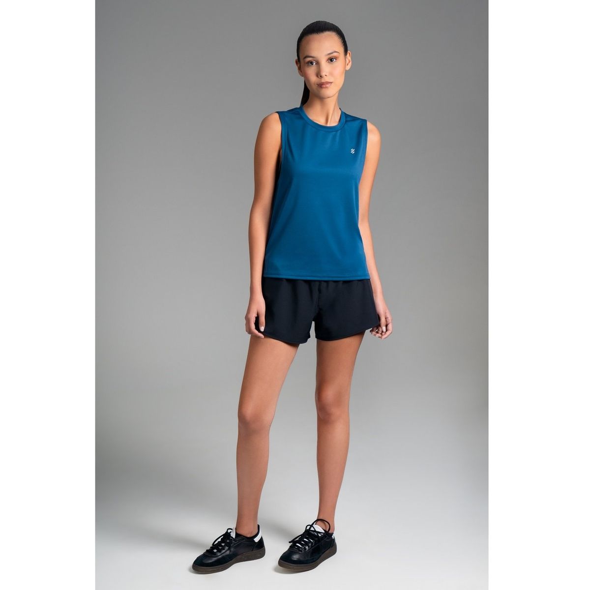 ULTIMATE - Ultimate Camiseta Deportiva SM Sport Mujer Oil Blue