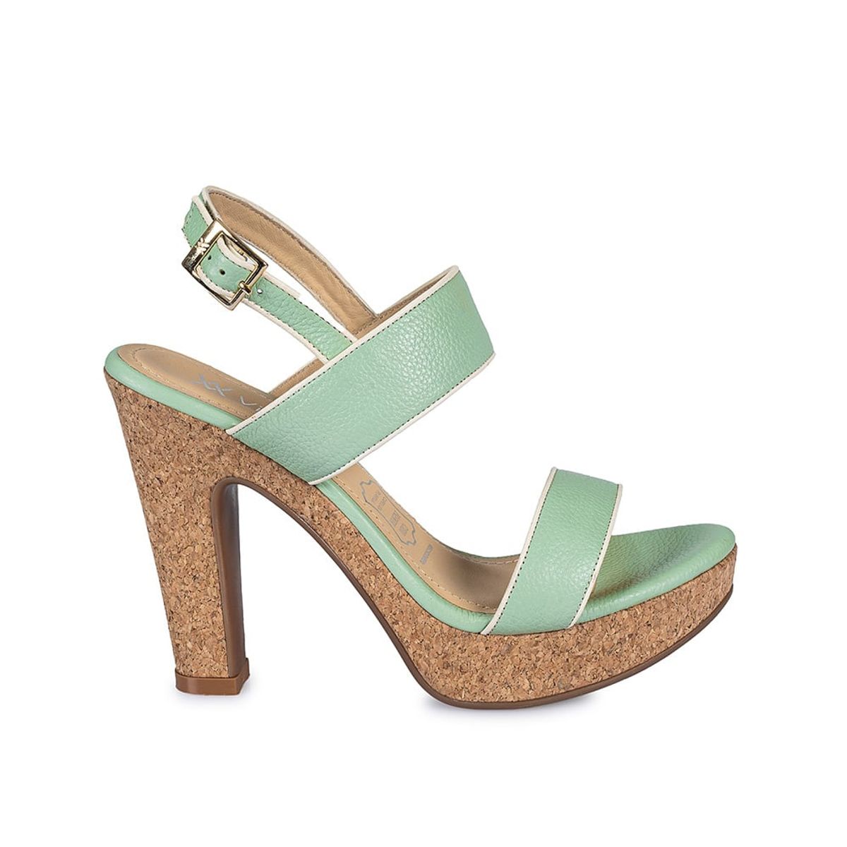 VIALE - Sandalia Strap Casual SOFI-2407 VermenHueso Viale Cuero