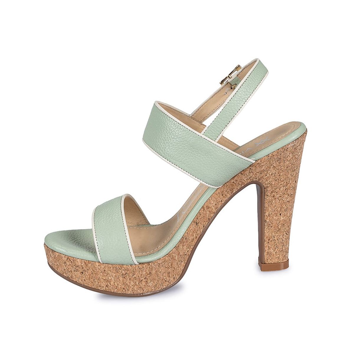 VIALE - Sandalia Strap Casual SOFI-2407 VermenHueso Viale Cuero