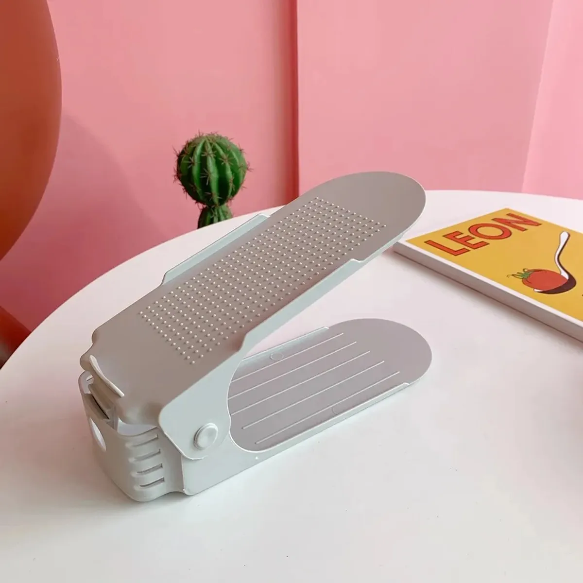 GENERICO - Pack de 6 Organizadores de Zapatos - Color Gris