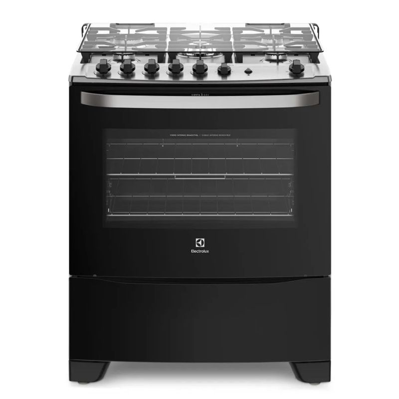 ELECTROLUX - COCINA GAS 5Q TRIPLE LLAMA 76CM 76USM ELECTROLUX