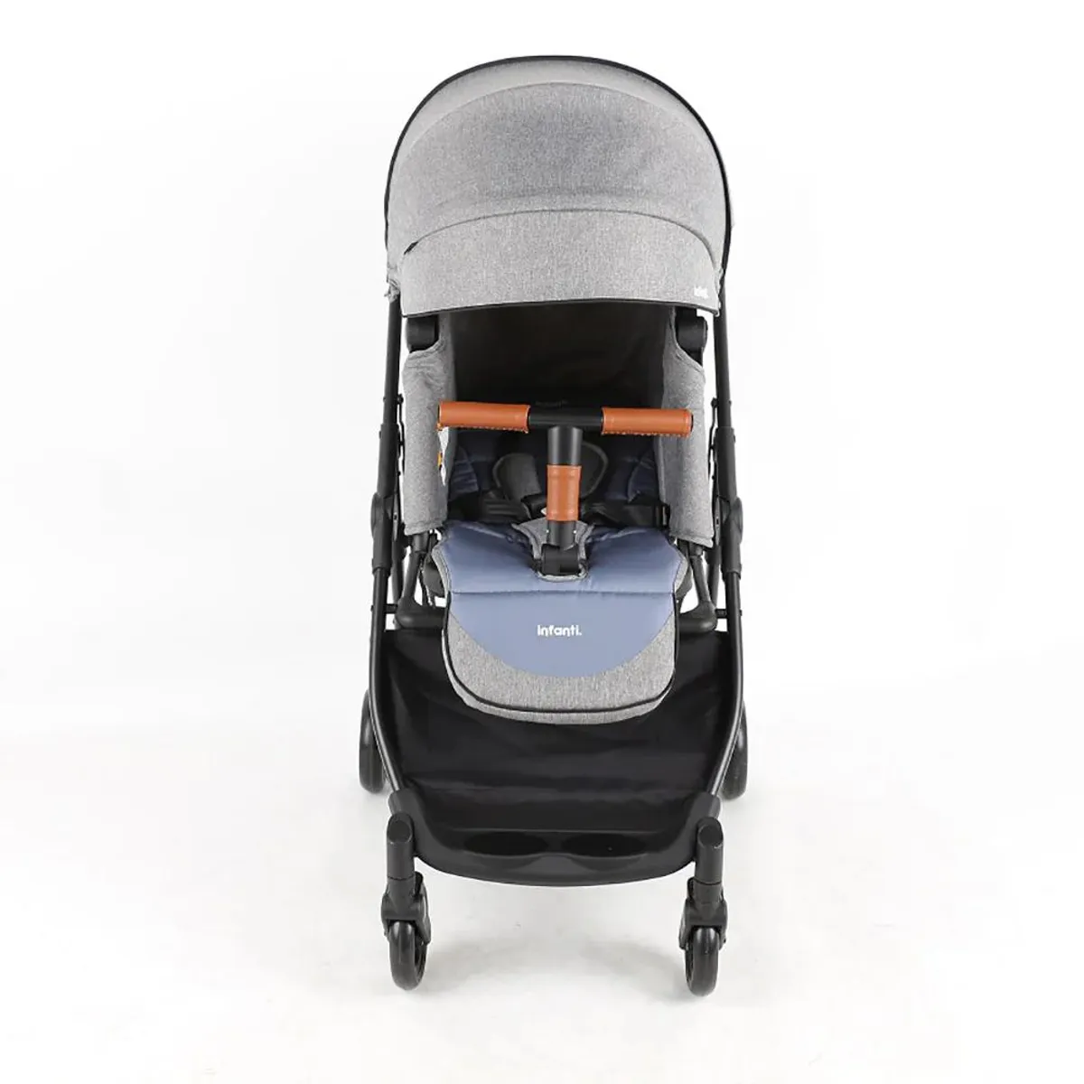 INFANTI - Coche Paseo Zuri 360° Gris