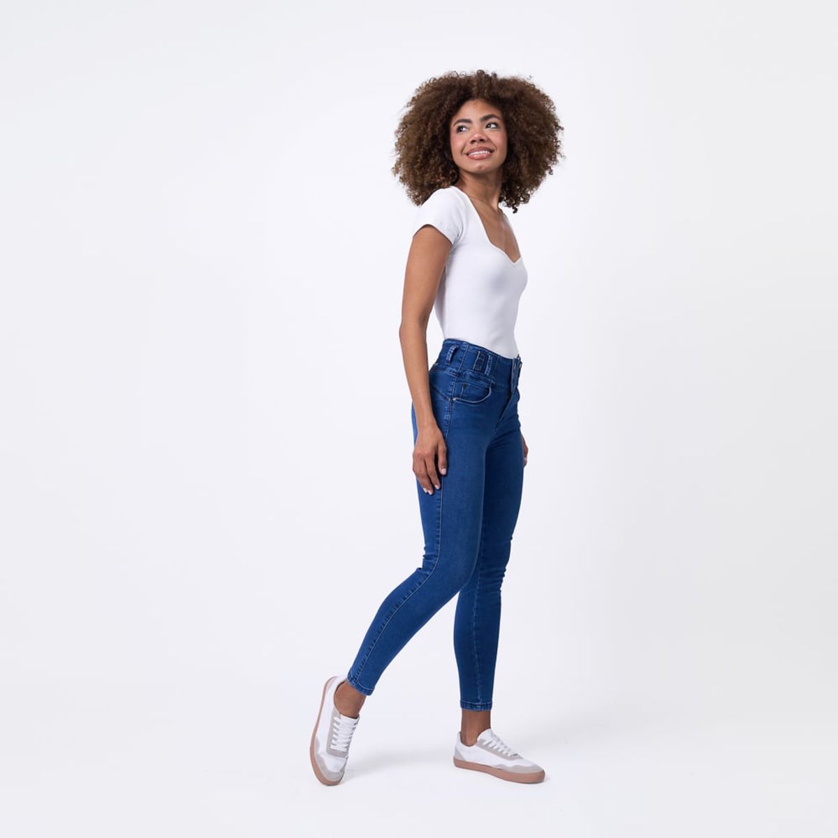 BRONCO - JEAN EI24AITHANA - P DENIM STRECH