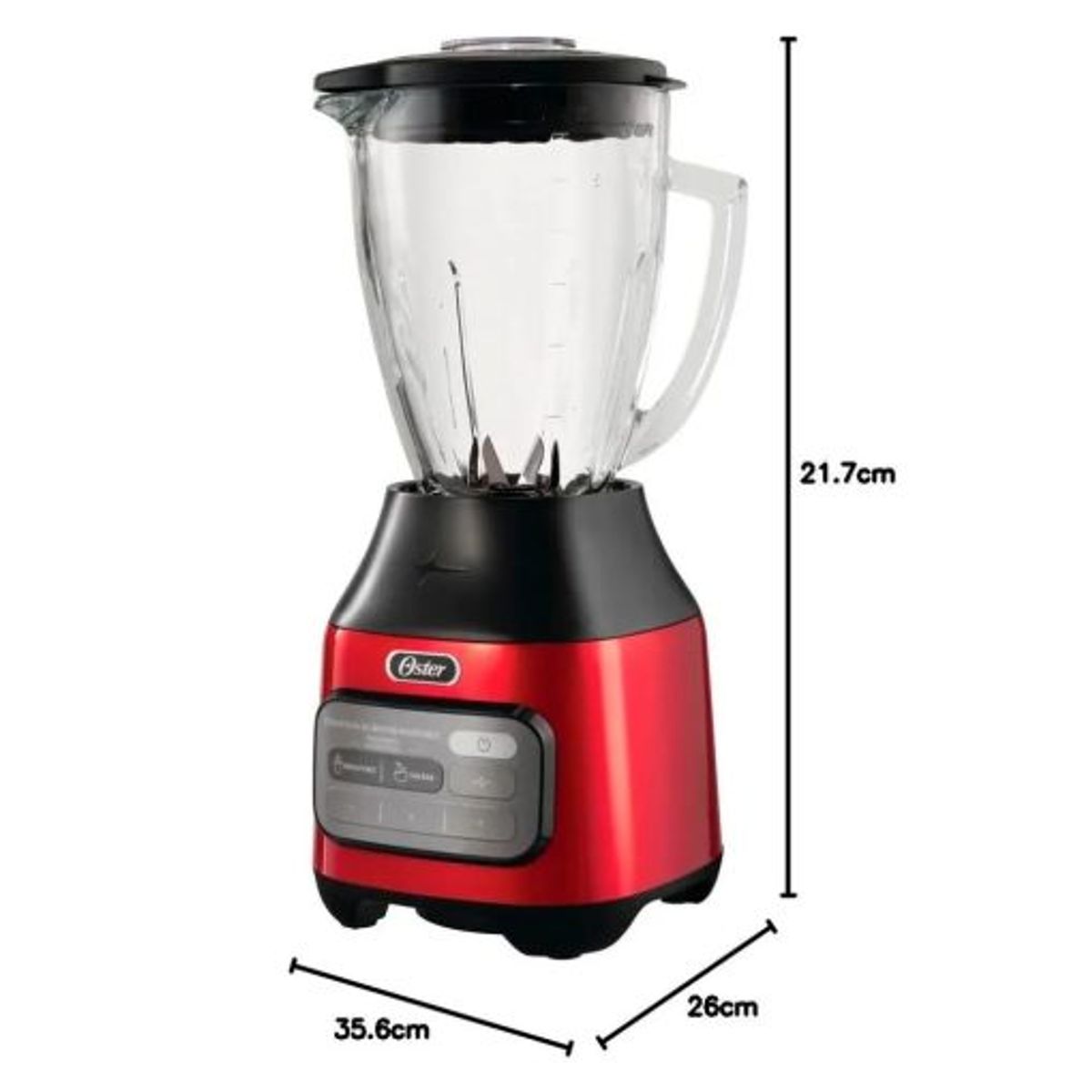 OSTER - Licuadora Oster® con tecnología reversible 3 velocidades más pulso BLSTPEG CRT