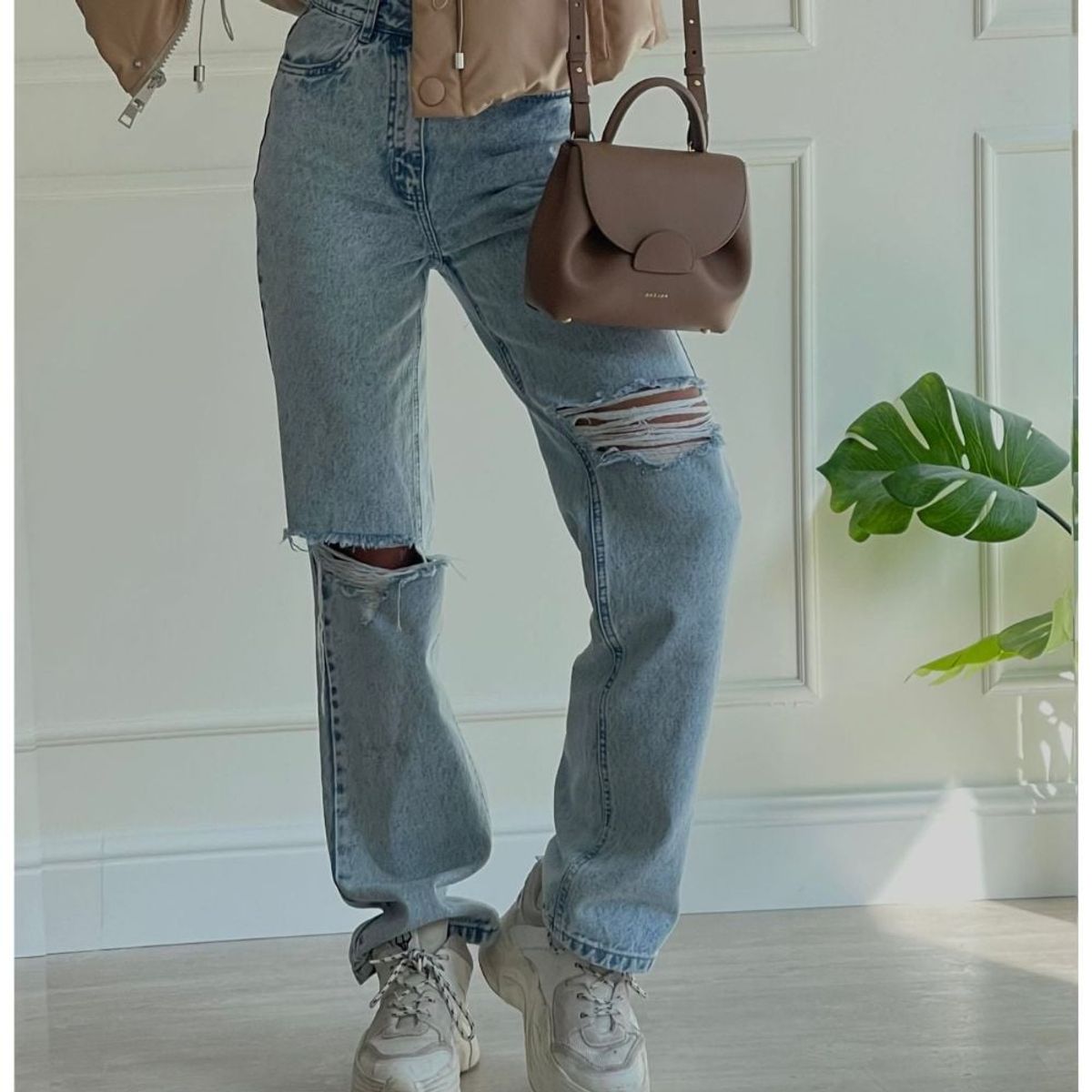 BETWEEN US - Jean High waisted Jackson Between Us