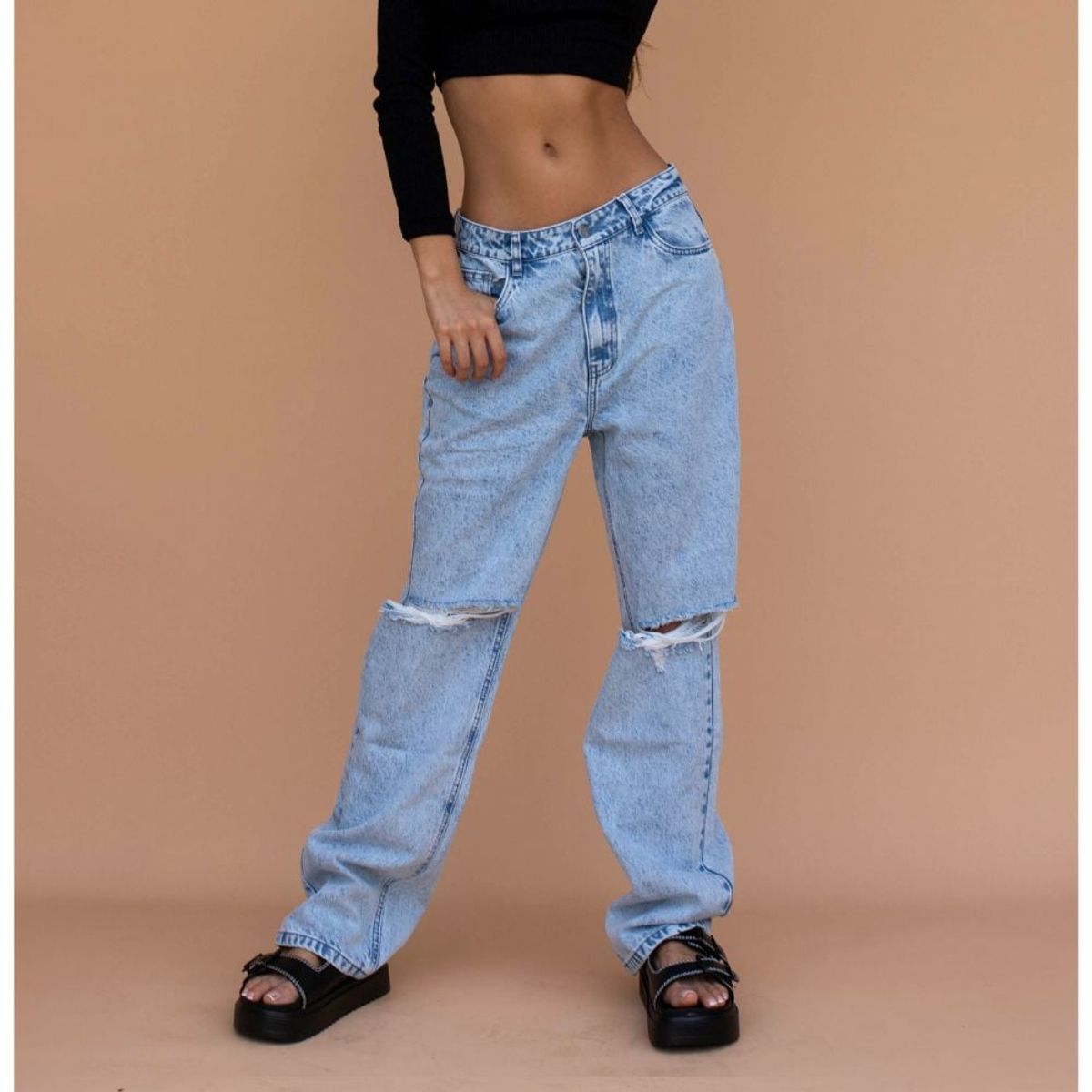 BETWEEN US - Jean High waisted Jackson Between Us