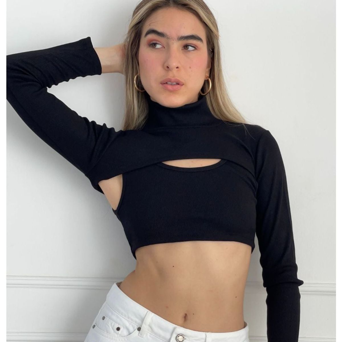 BETWEEN US - Top manga larga Aura Between Us