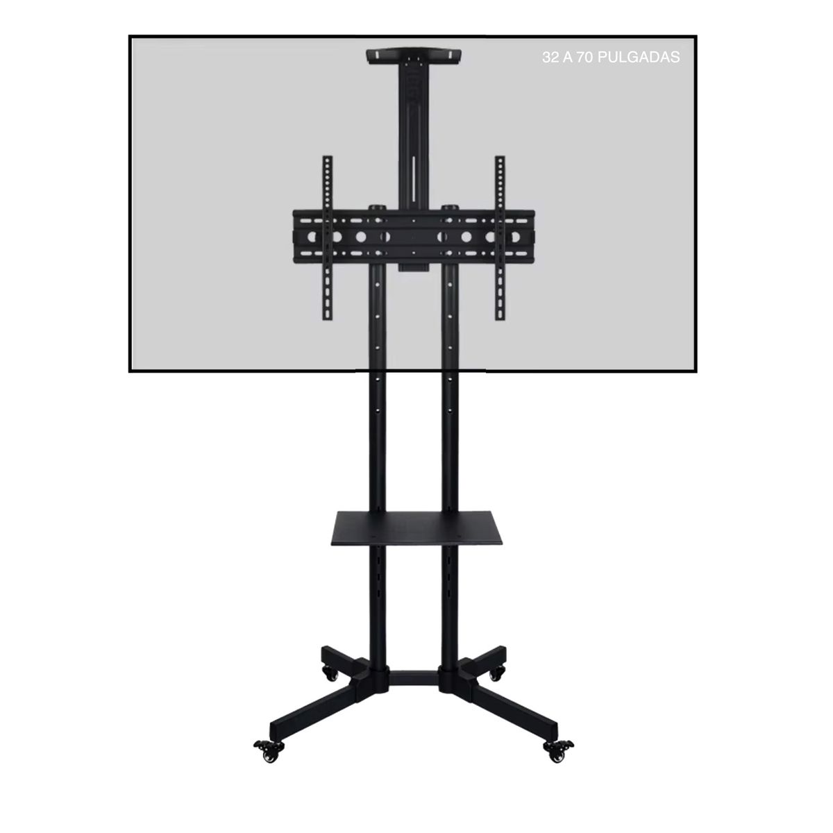 TROLLEY DOLLY - Rack Con Ruedas para Televisores de 32 a 70 pulgadas