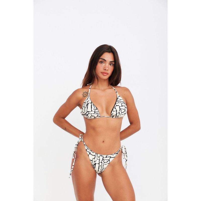 PURPURATTA - BIKINI TOP LARA REVERSIBLE ESTAMPADO