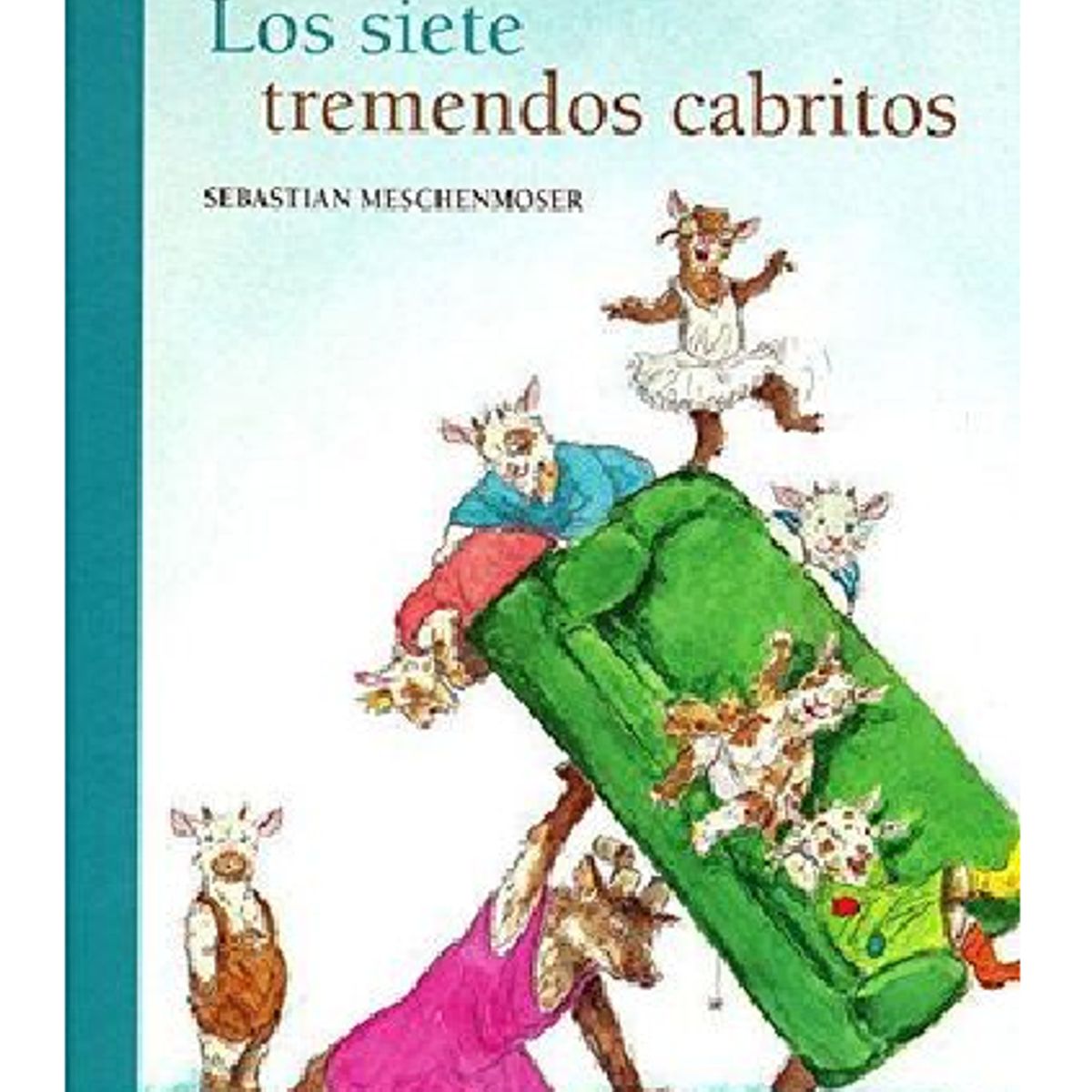 GENERICO - Libro infantil LOS SIETE TREMENDOS CABRITOS
