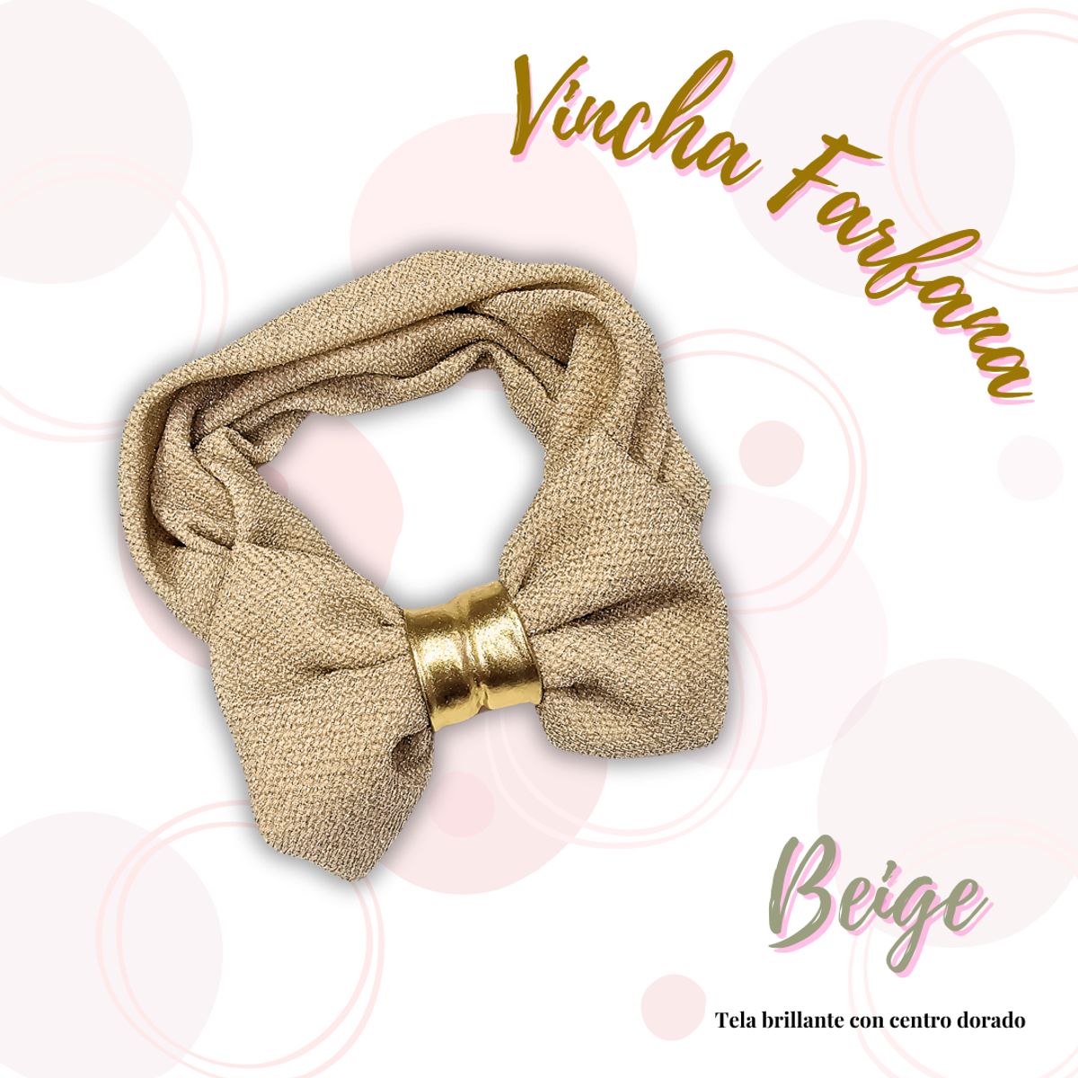 GENERICO - VINCHAS PARA BEBES MODELO FARFANA