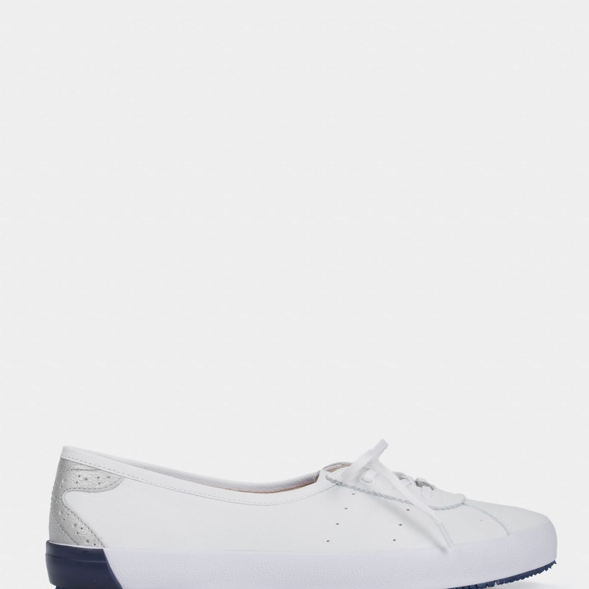 Velez - Vélez Tenis Planos Atenas De Cuero Para Mujer Casual Blanco