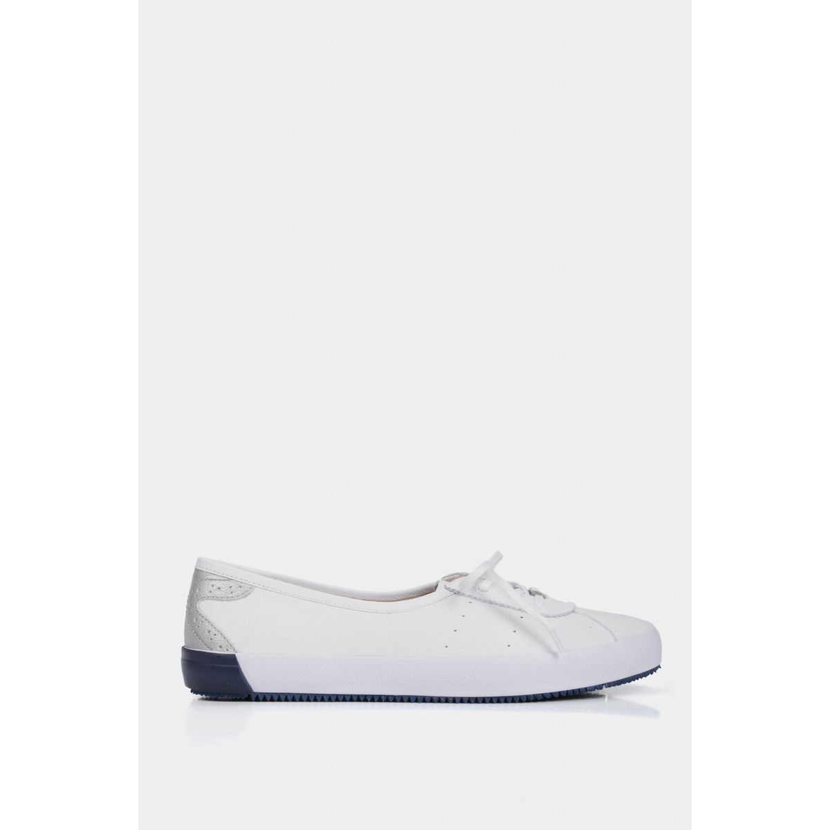 Velez - Vélez Tenis Planos Atenas De Cuero Para Mujer Casual Blanco
